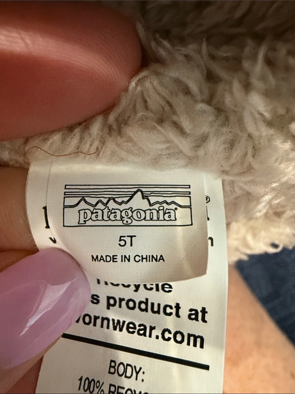 Patagonia warm knit